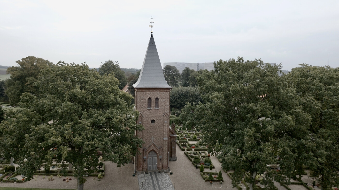 Uldum kirke exteriør