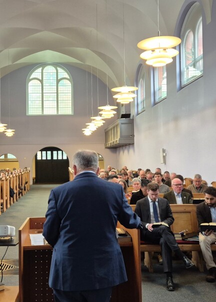 Elof Westergaard byder velkommen til konference