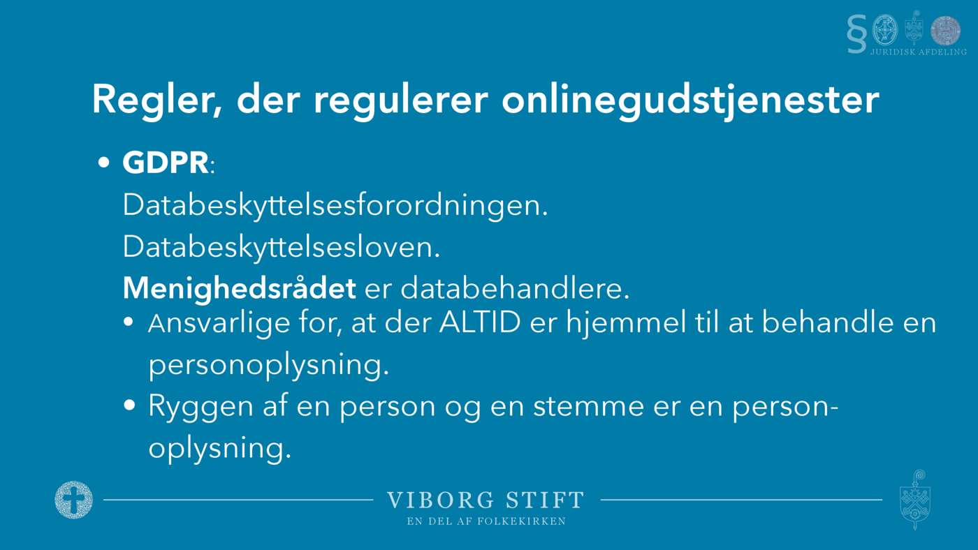 Regler for livestream