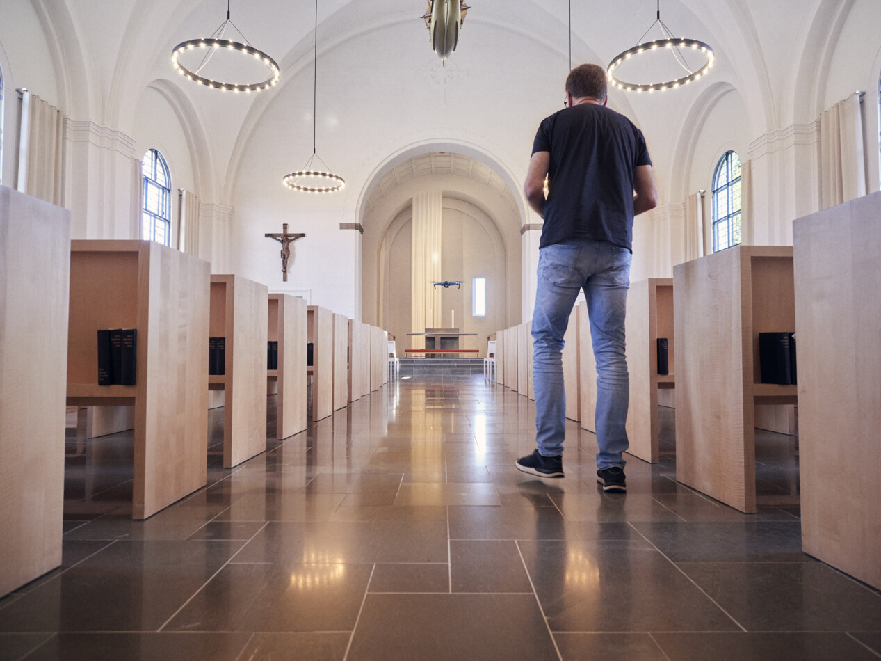 Droneoptagelser til årets julekalender