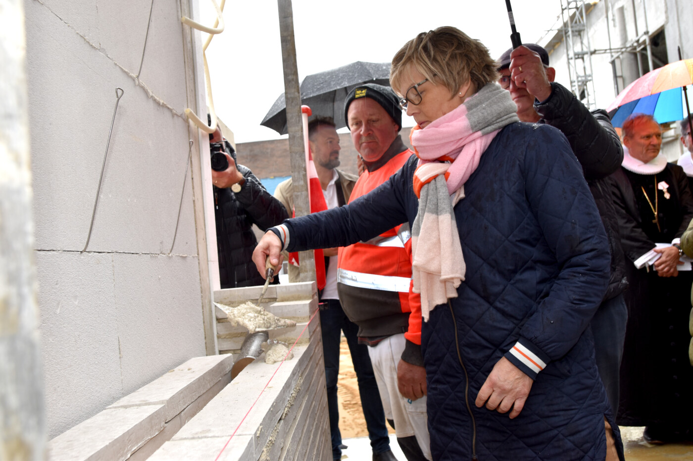 20191004 Gødstrup Hospitalskirke rejsegilde og grundstensnedlæggelse