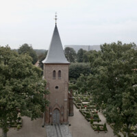 Uldum kirke exteriør