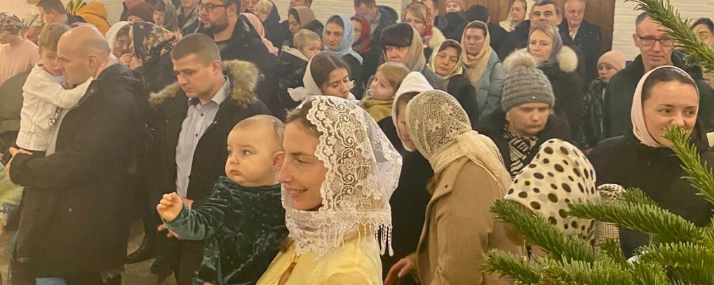 Ukrainsk julegudstjeneste i Holstebro Ukrainere til gudstjeneste