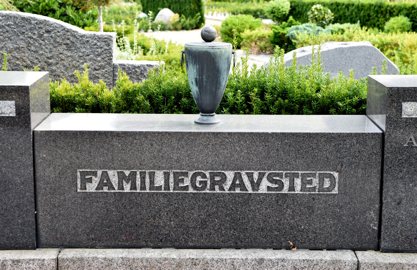 20220905 Vestre Kirkegård i Herning - familiegravsted
