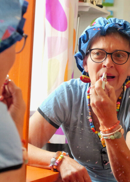 Birigtte Krøyer med ridderkorset