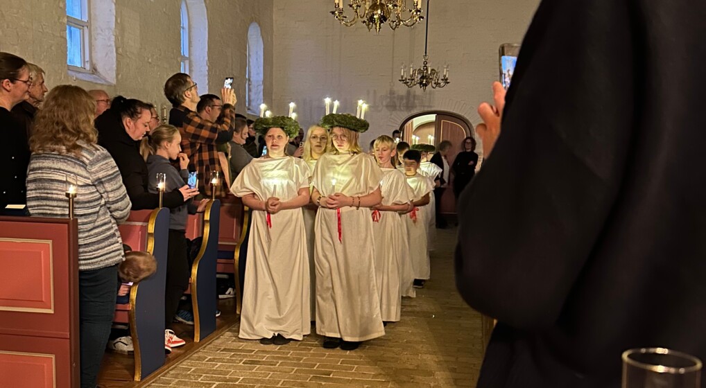 Sankta Lucia i kirken