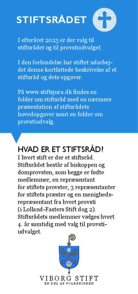 Flyer Stiftsråd 2025