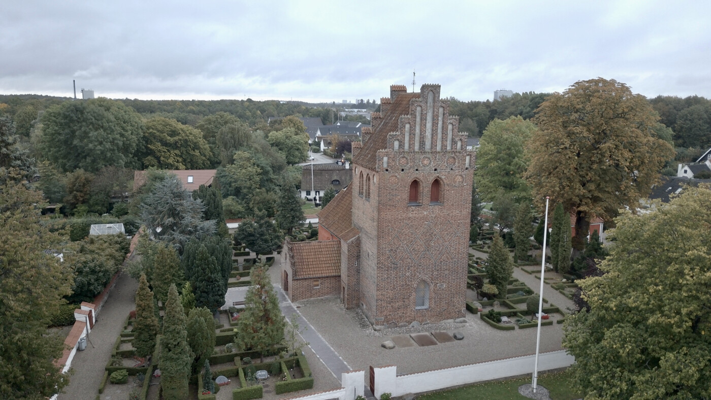 Herstedøster kirke exteriør