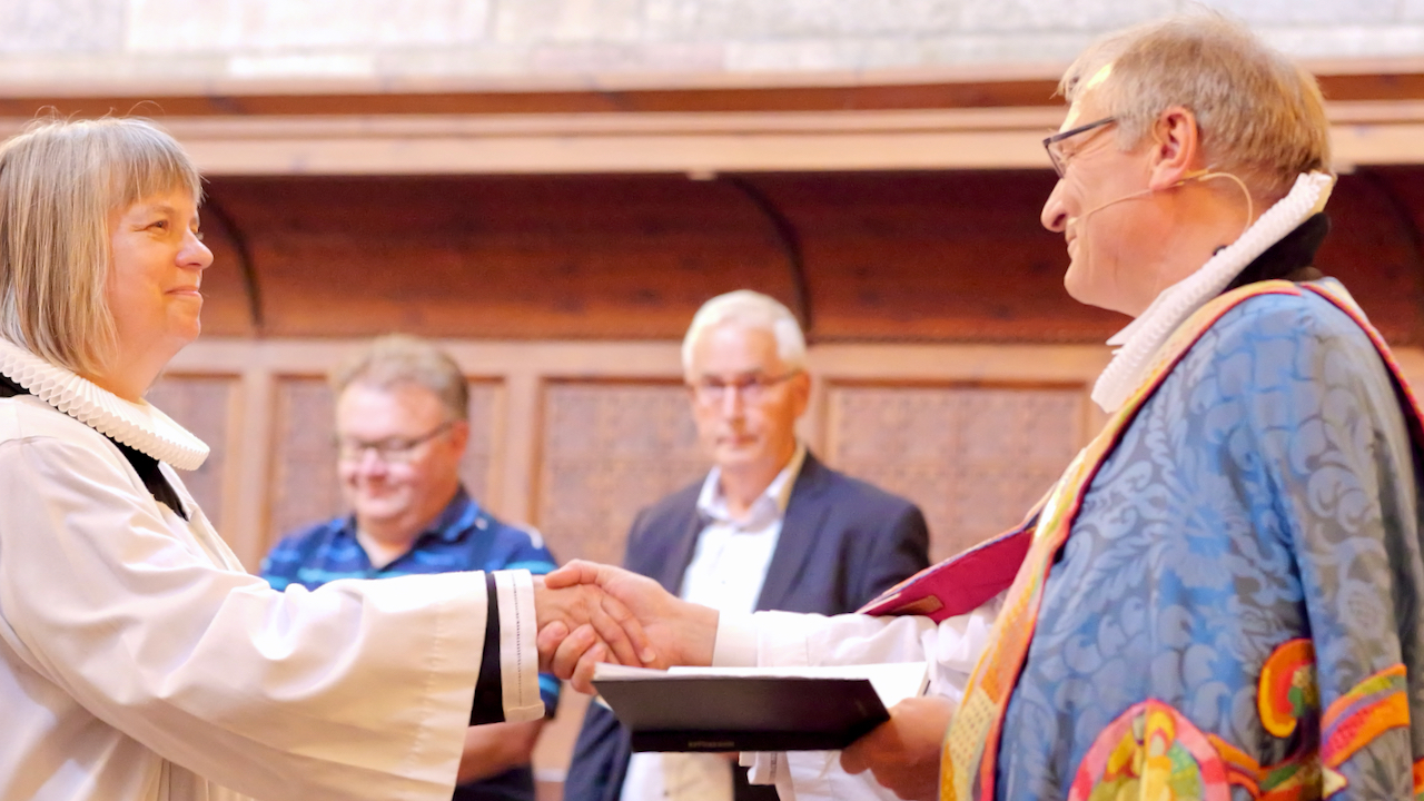 Ordination af Anne Marie Hansen