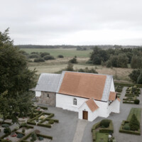 Ørre kirke exteriør